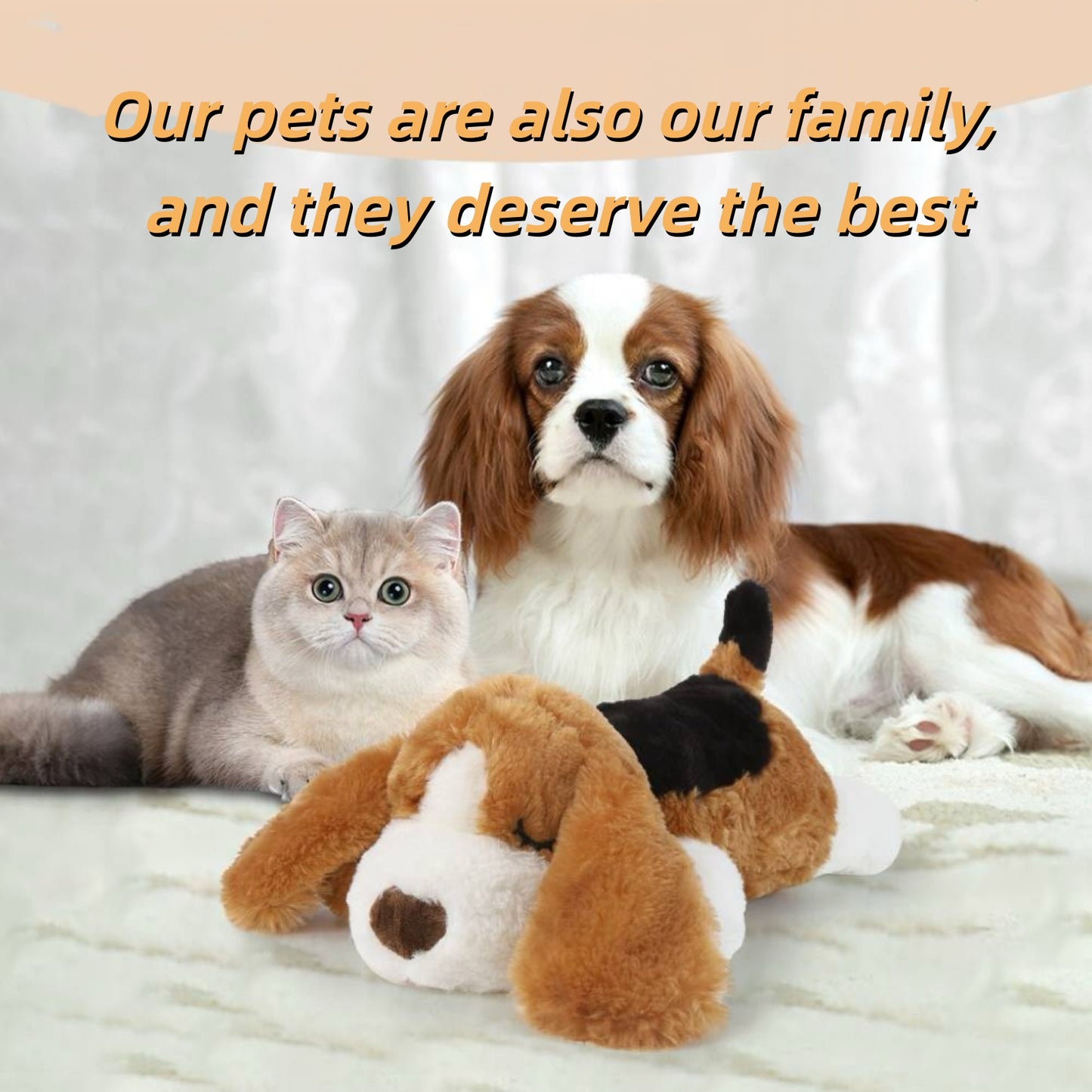 Pet Calming Heartbeat Comfort Toy