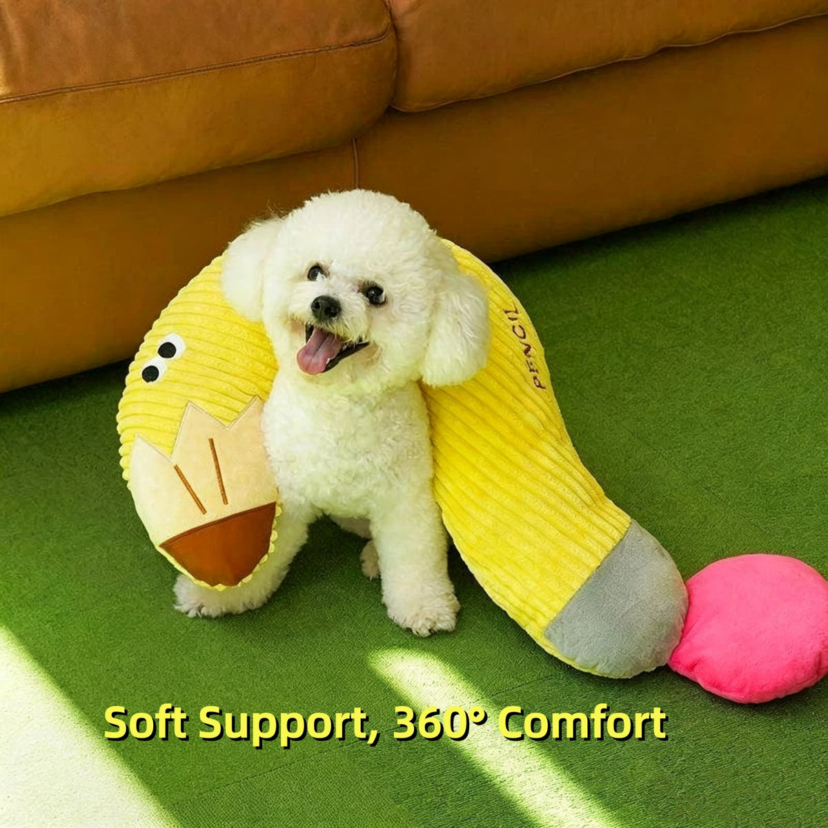 Dog Pillow - Soft Neck Pillow for Dogs and Cats