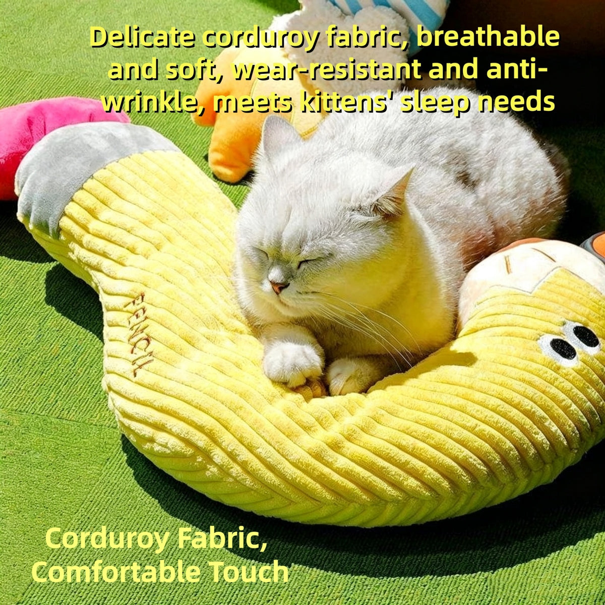Dog Pillow - Soft Neck Pillow for Dogs and Cats