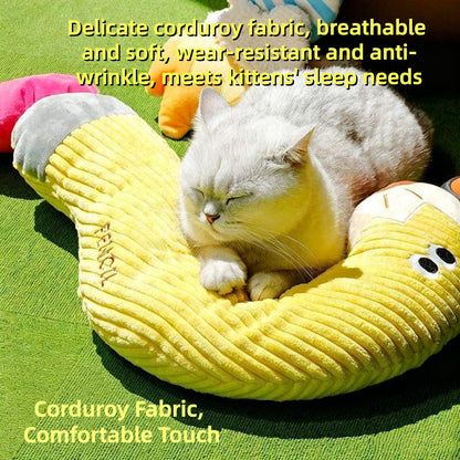 Dog Pillow - Soft Neck Pillow for Dogs and Cats