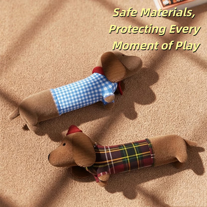 Dachshund Companion Squeaky Dog Toy