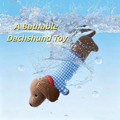 Dachshund Companion Squeaky Dog Toy